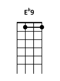 draw 3 - E♭9 Chord